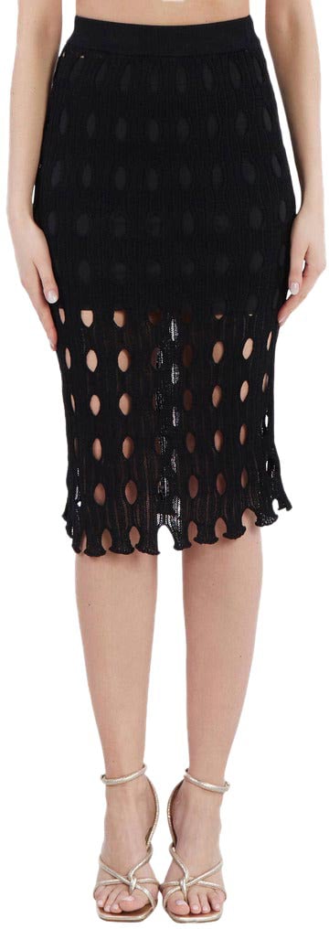 Pinko pinko - Skirts - 103469-a1un-nero Dierenprint