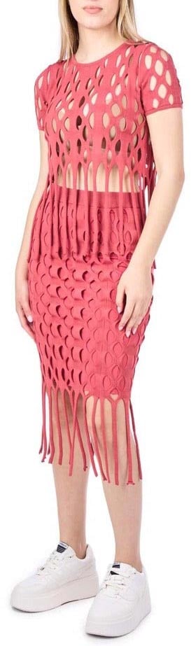 Pinko pinko - Skirts - 103466-y7zx-rosa Dierenprint