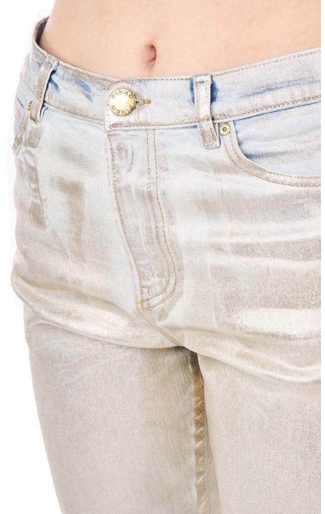 Pinko pinko - Jeans - 102908-a1ls-argento Dierenprint