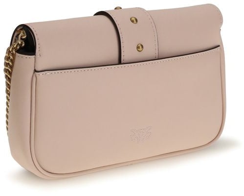 PINKO Multicolor Calf Leather Bos Taurus Shoulder Bag Divers