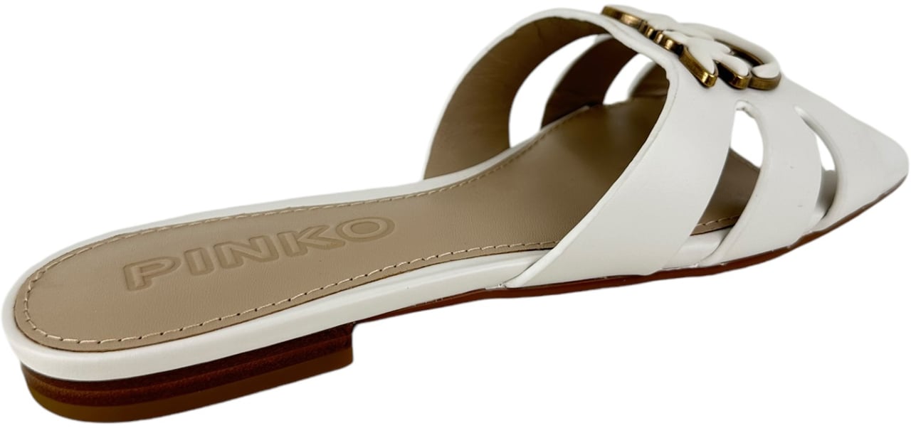 Pinko Dames Slipper Wit