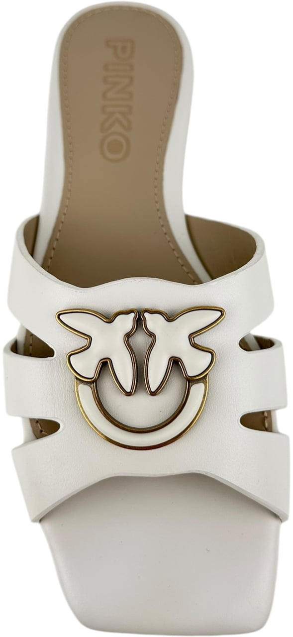 Pinko Dames Slipper Wit