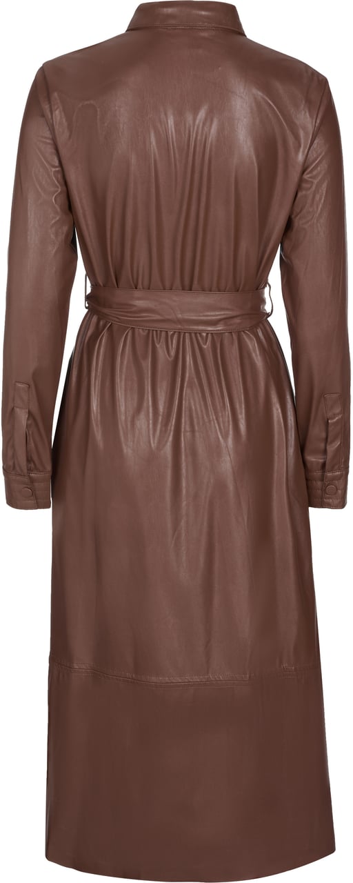 Pinko Pinko Kleid Bruin
