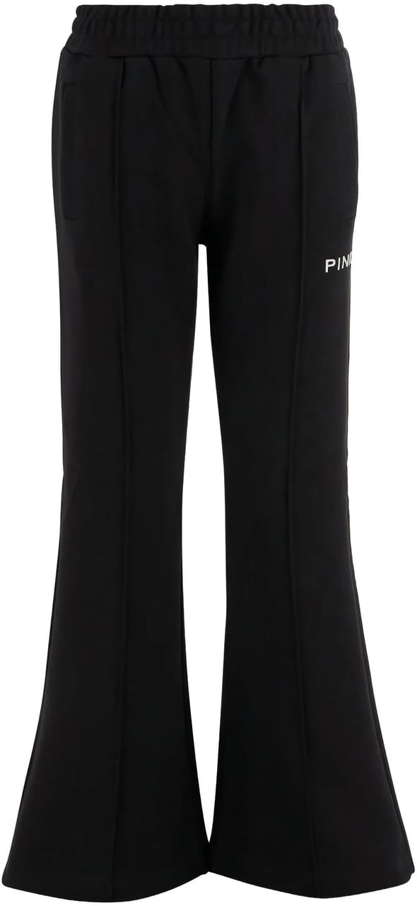 Pinko Razionale Fabric Track Pants Zwart