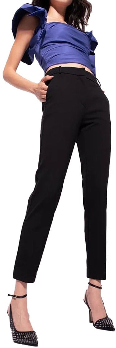 Pinko Women Trousers Zwart