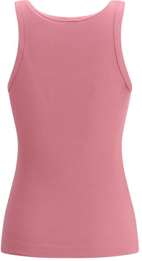 Pinko PINKO Multicolor Cotton Sleeveles T-Shirt Divers