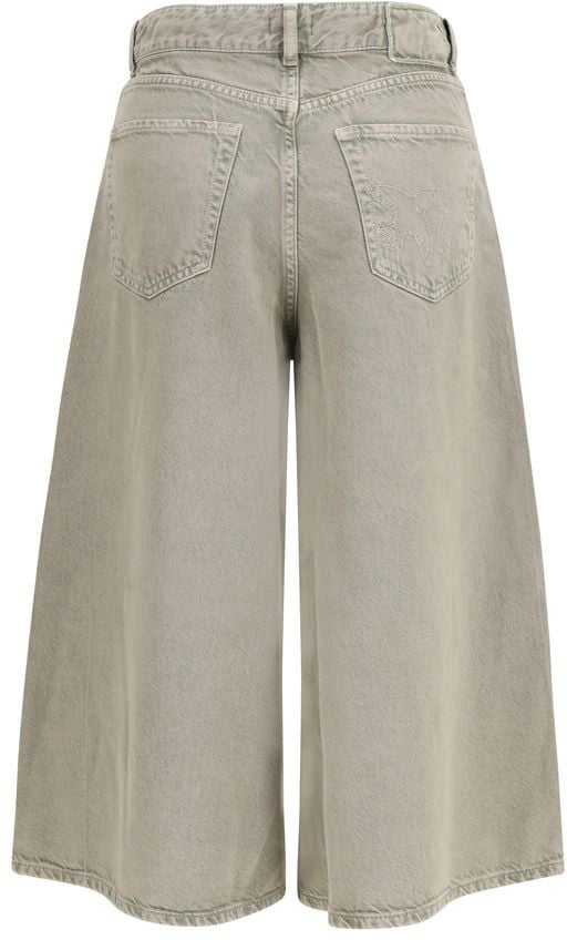 Pinko PINKO Beige Lyocell Bermuda Shorts Beige