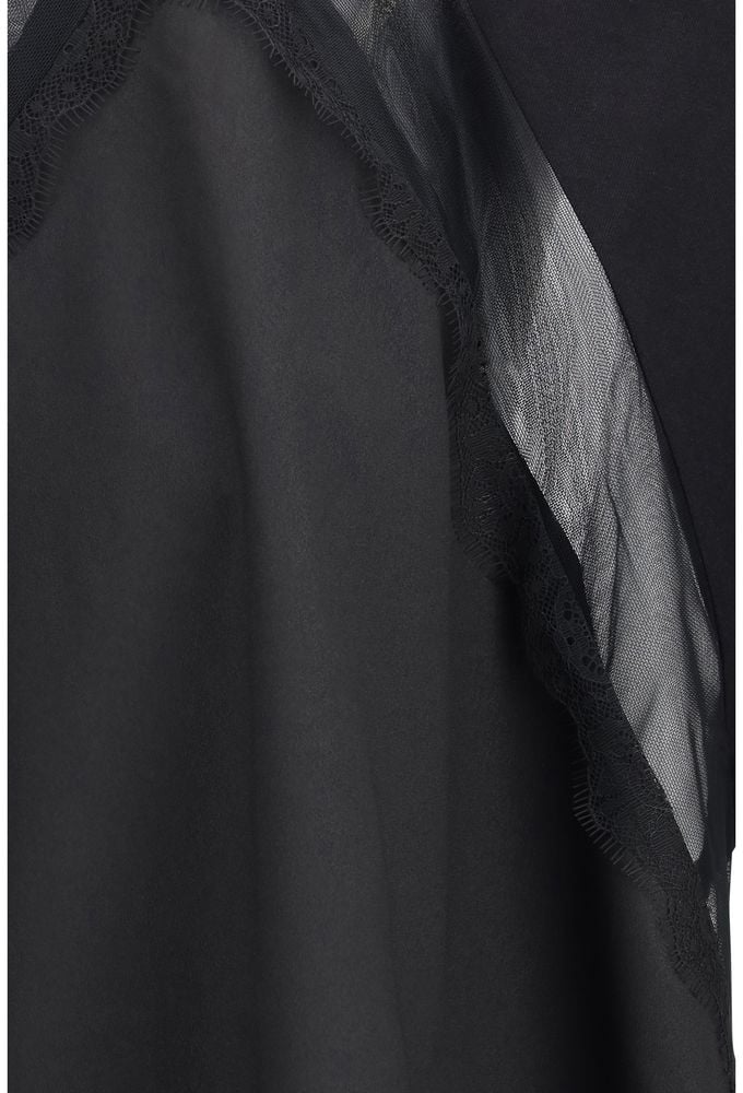 PINKO Black Cotton T-Shirt Zwart