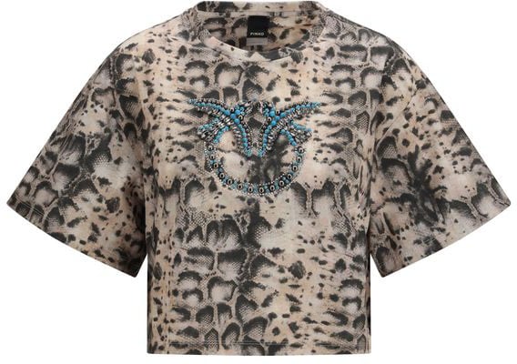 Pinko PINKO Multicolor Cotton T-Shirt Divers