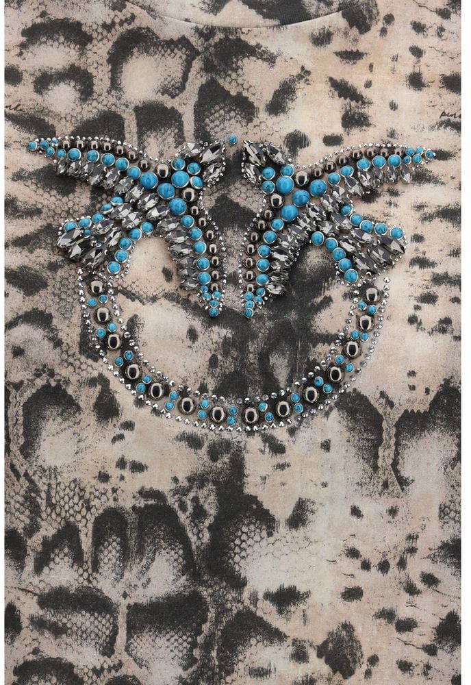 Pinko PINKO Multicolor Cotton T-Shirt Divers