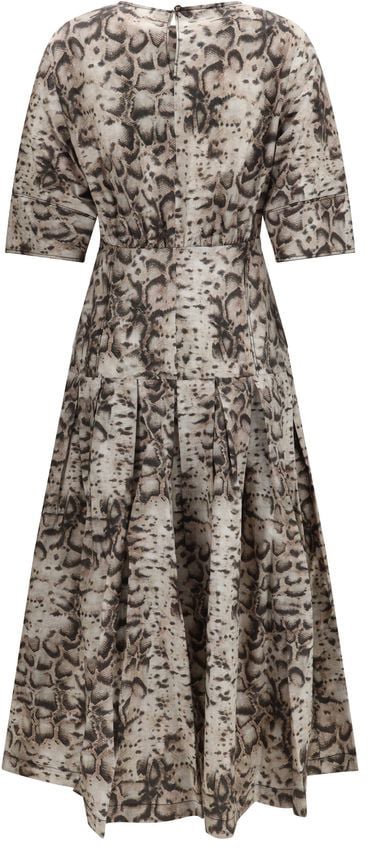 PINKO Multicolor Cotton Casual Dress Divers