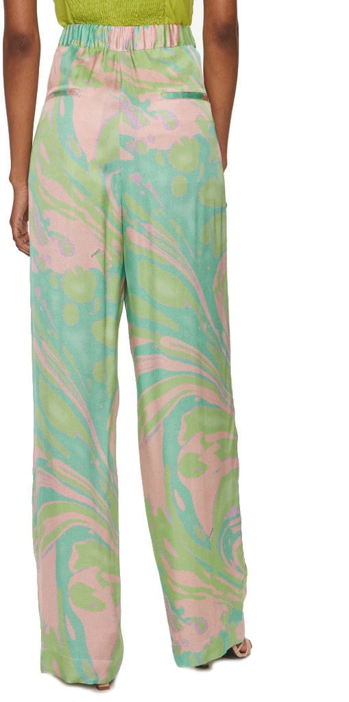 Pinko Pinko Viscose Trousers Multicolour Divers