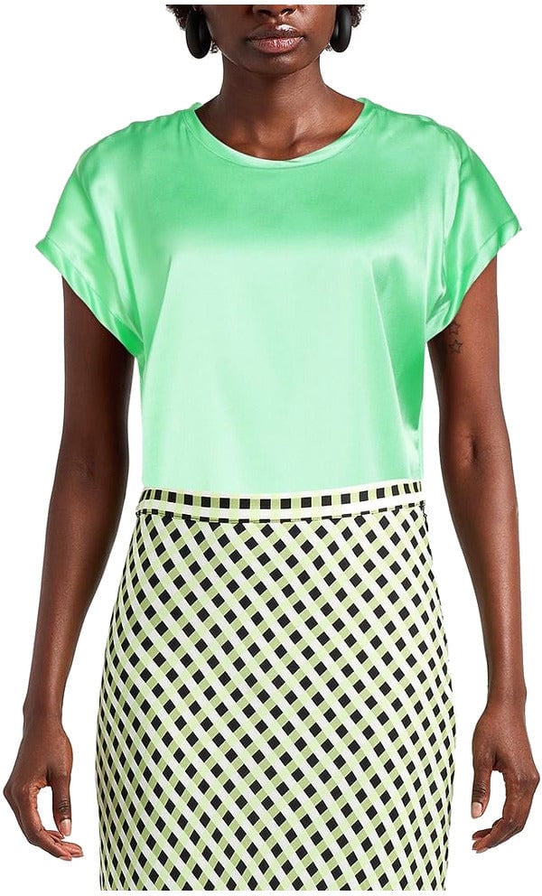 Pinko Farida Blusa Green Groen