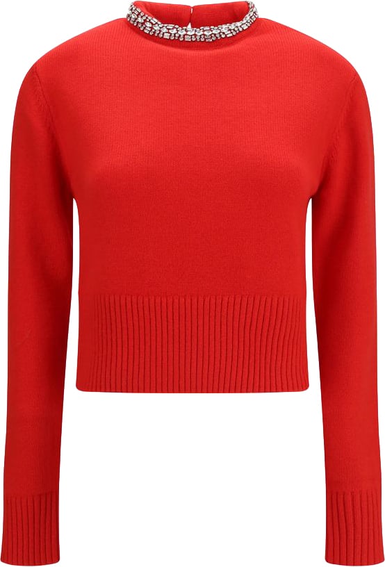 PINKO Multicolor Wool Oves Aries Sweatshirt Divers