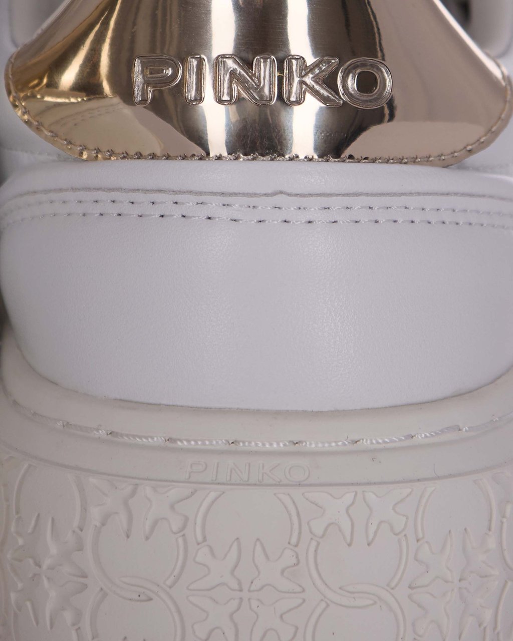 Pinko Minimalist White Sneakers Wit