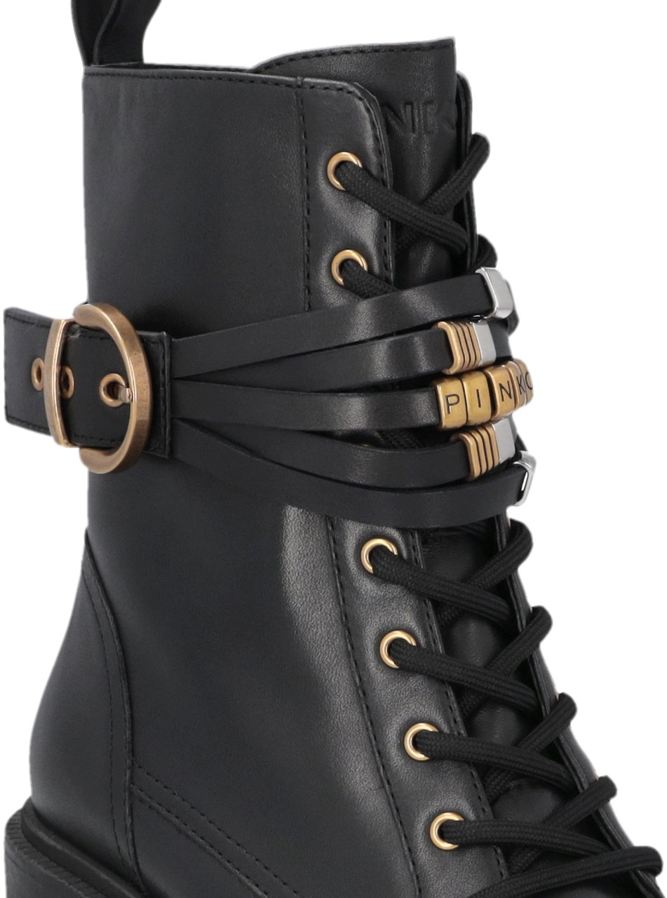 Pinko Boots Nero Zwart