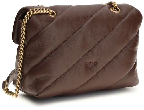 Pinko "Love Puff" Mini Bag – Bordeaux Rood