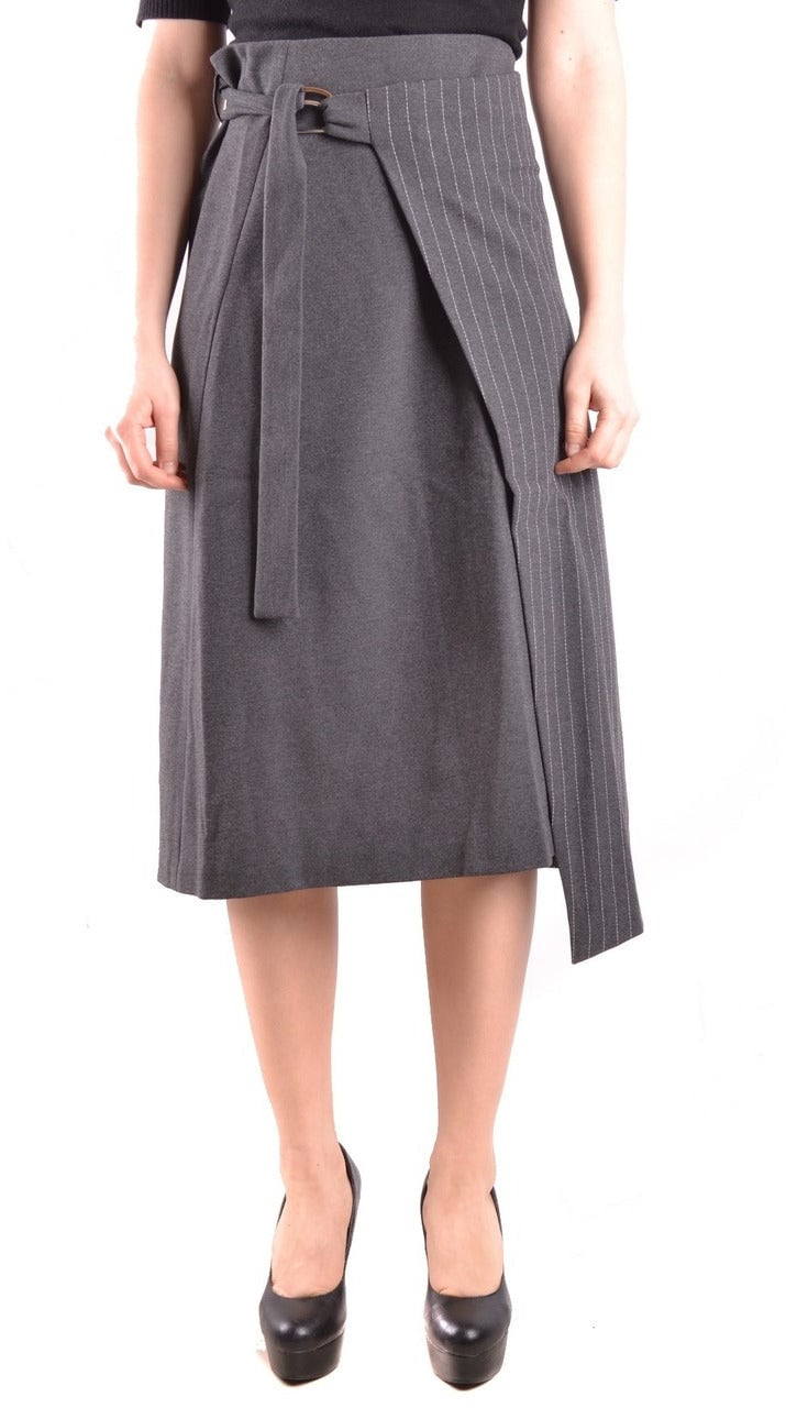 Pinko Women Skirt Grijs