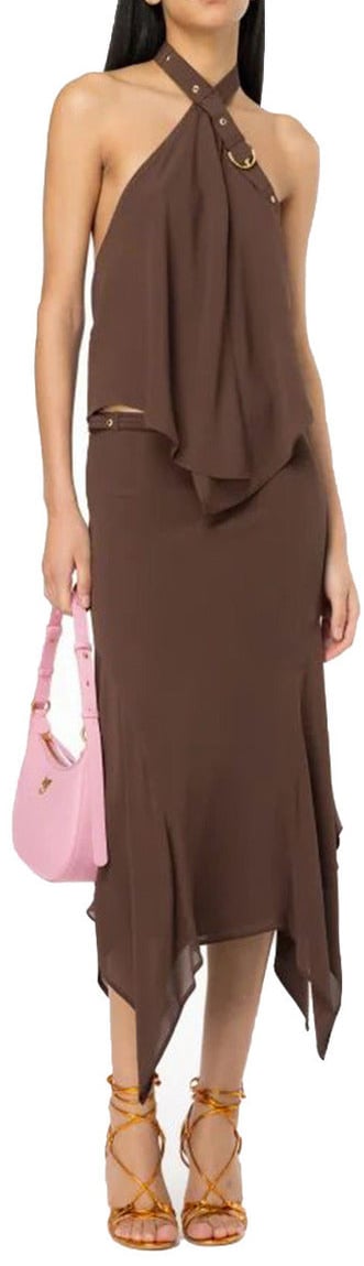 Pinko Women Skirt Bruin