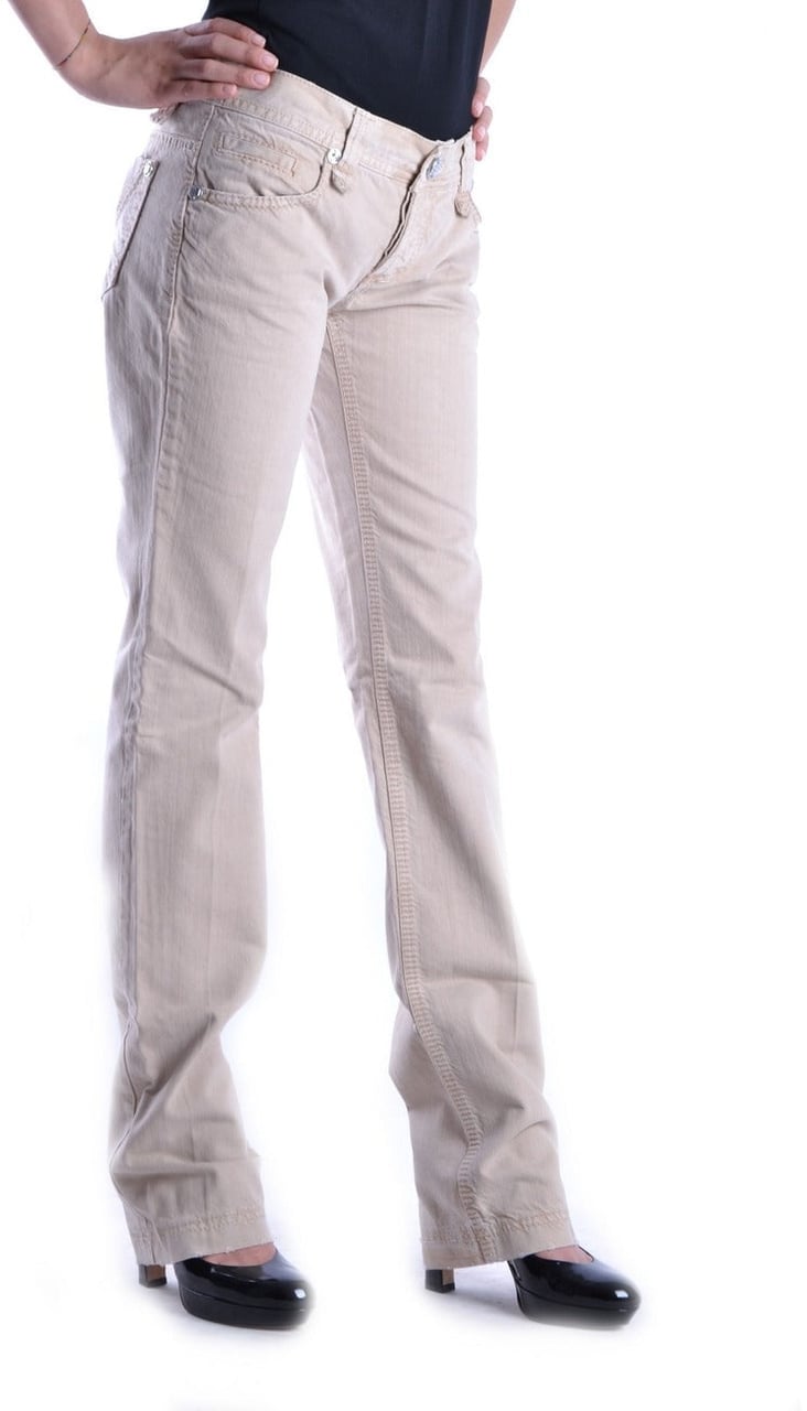 Pinko Women Jeans Beige