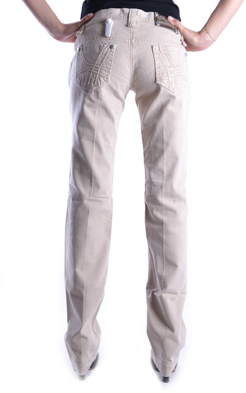Pinko Women Jeans Beige