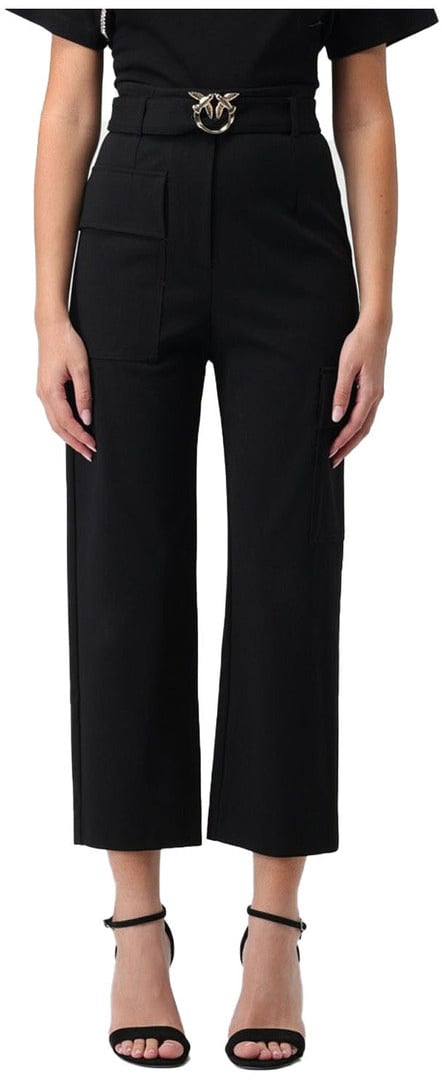 Pinko Women Trousers Zwart