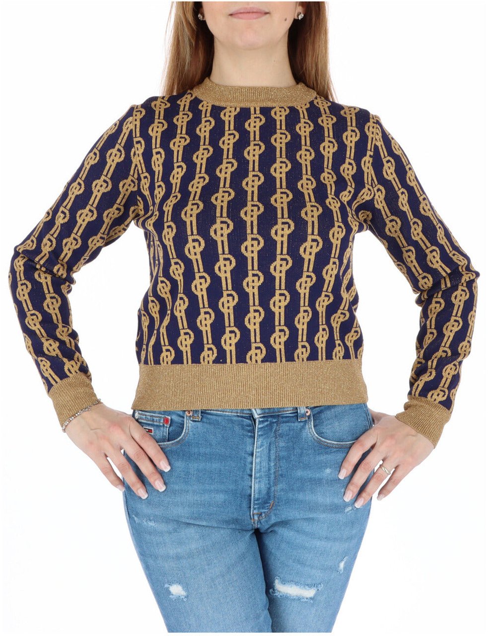 Pinko Pinko Women Knitwear Blauw