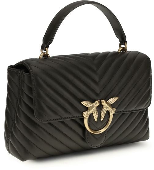Pinko PINKO Bicolor Calf Leather Bos Taurus Handbag Divers
