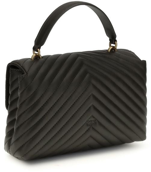 Pinko PINKO Bicolor Calf Leather Bos Taurus Handbag Divers
