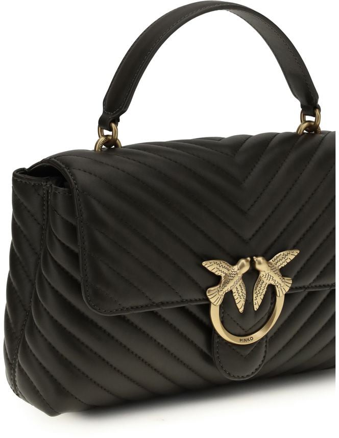 Pinko PINKO Bicolor Calf Leather Bos Taurus Handbag Divers