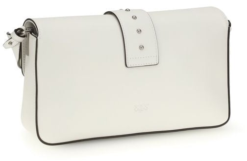 Pinko PINKO White Leather Shoulder Bag Roze