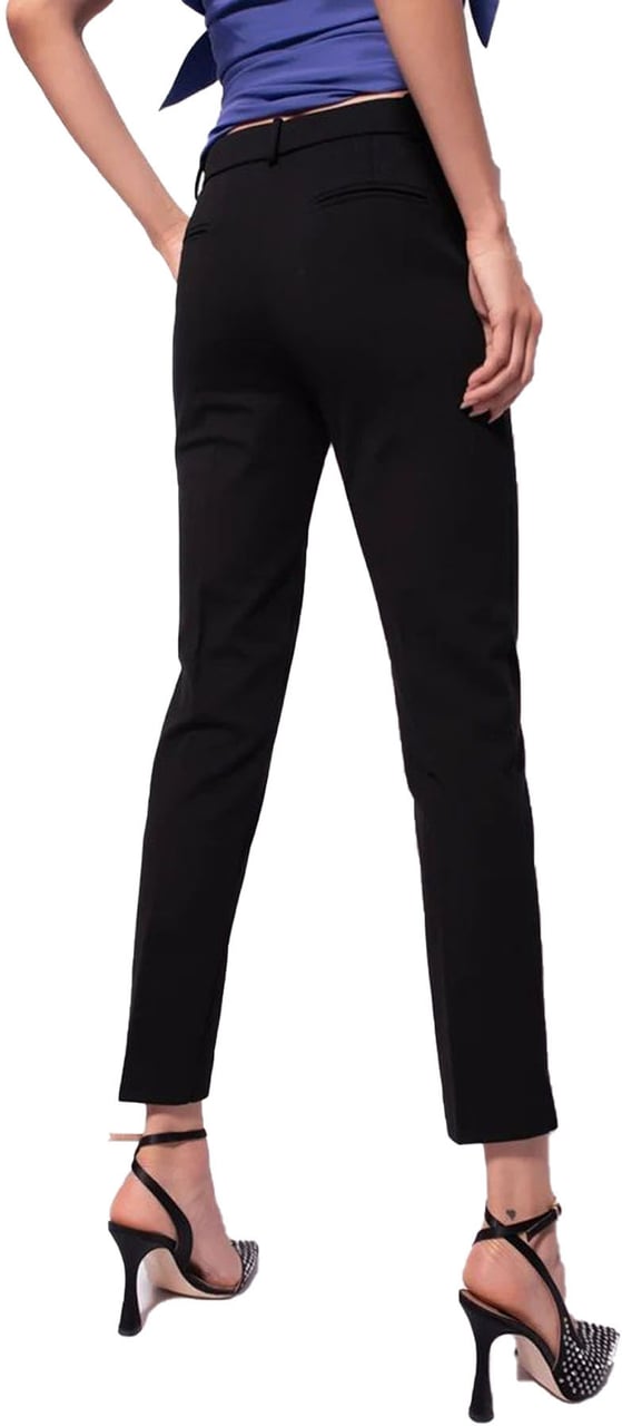 Pinko Trousers Black Zwart