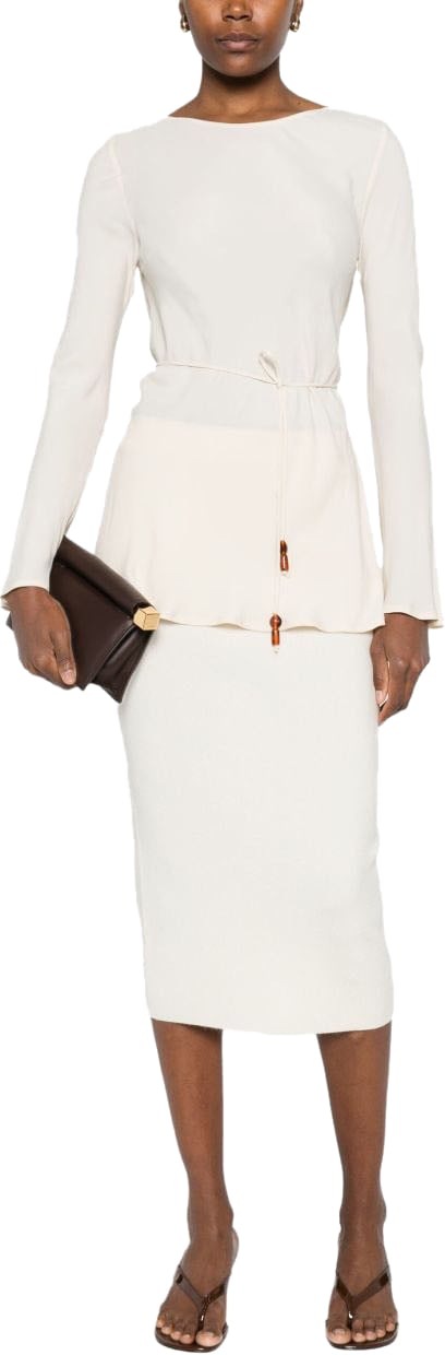 Pinko Skirts White Wit