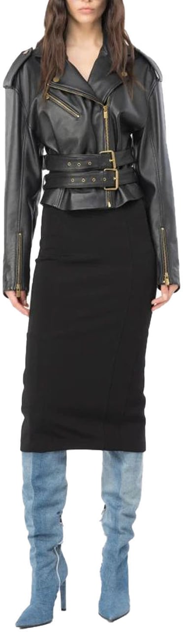 Pinko Skirts Black Zwart
