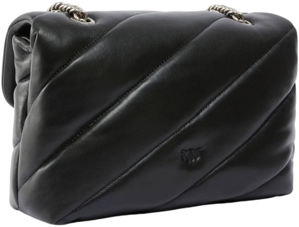 Pinko Love Bag Puff Maxi Quilt Zwart