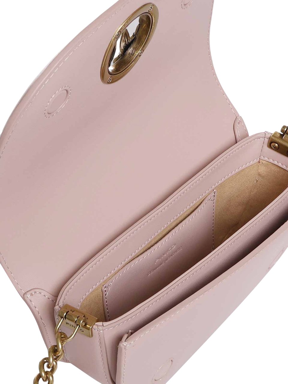 Pinko Borsa Mini Love Bag Click Round Roze