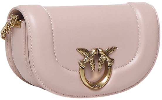 Pinko Borsa Mini Love Bag Click Round Roze