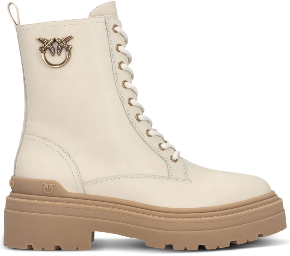 Pinko Boots Yogurt Wit