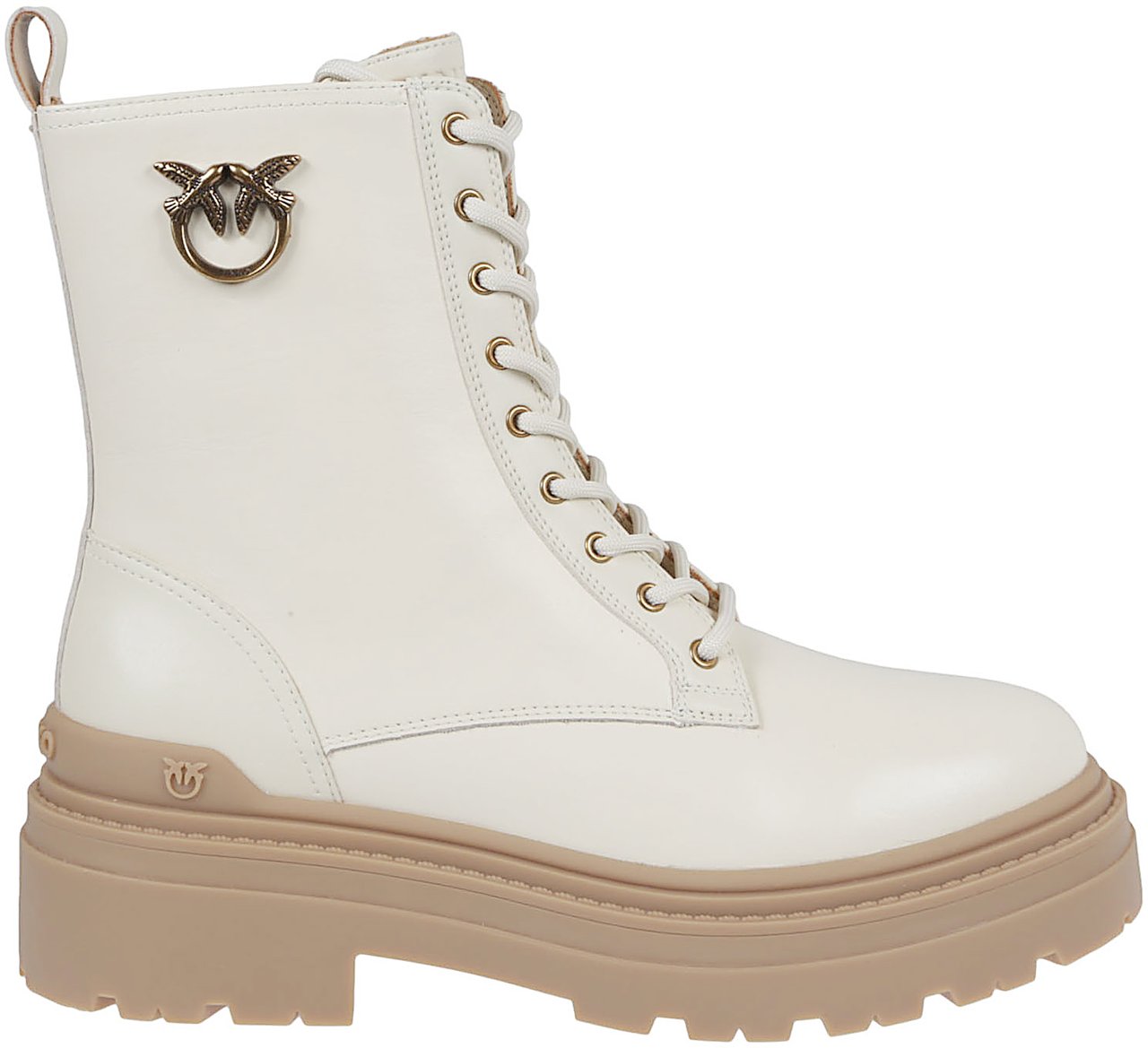 Pinko Mia 11 Ankle Boot Nude & Neutrals Beige