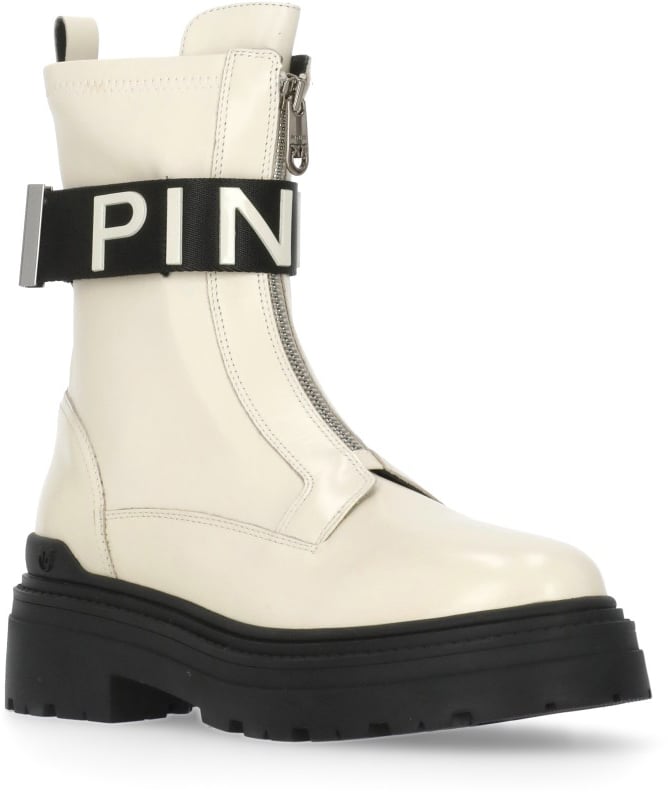 Pinko Boots Ivory Wit