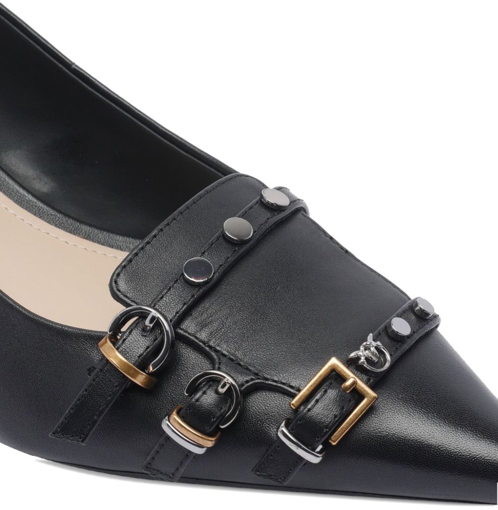 Pinko With Heel Black Zwart