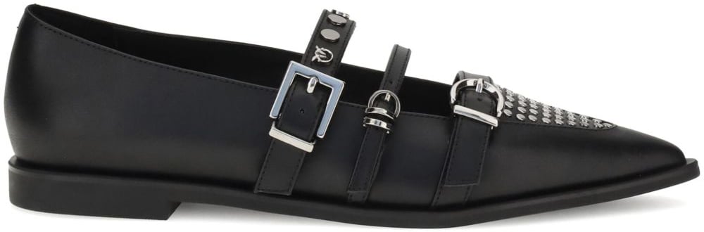 Pinko Flat Shoes Black Zwart