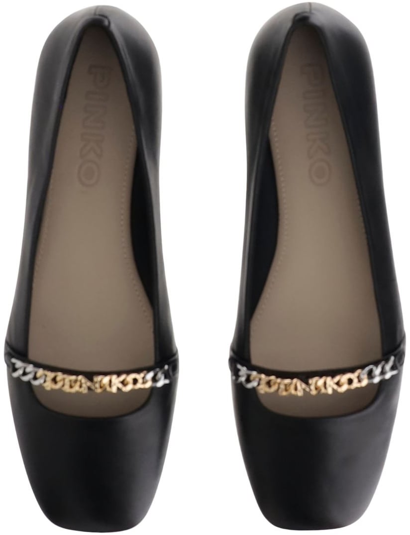 Pinko Flat Shoes Black Zwart