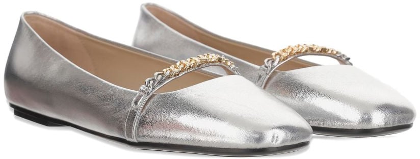 Pinko Flat Shoes Metalizzati Divers