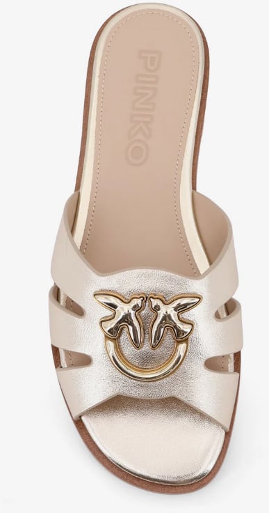 Pinko Sandals Grey Grijs