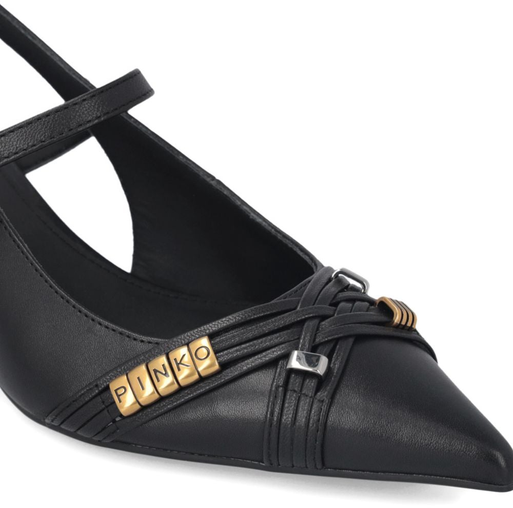 Pinko With Heel Nero Zwart