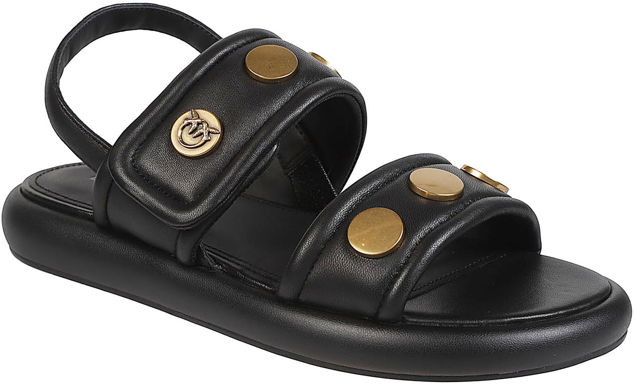 Pinko Fiona 01 Sandal Black Zwart