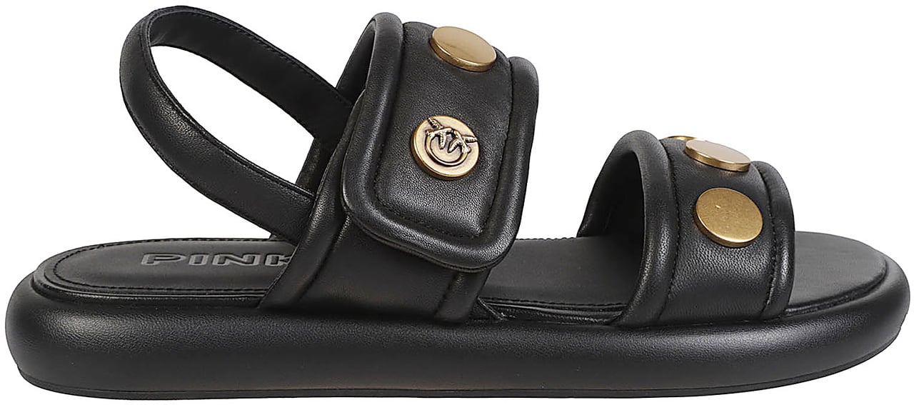 Pinko Fiona 01 Sandal Black Zwart