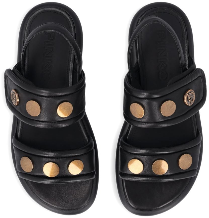 Pinko Sandals Nero Zwart
