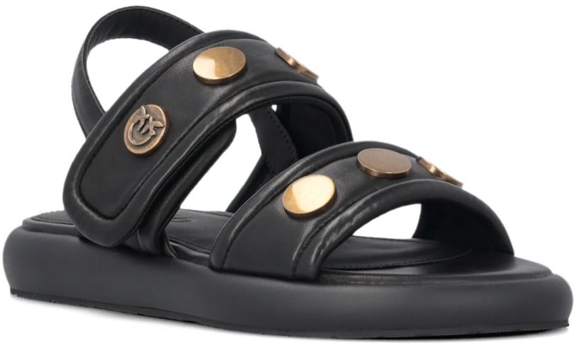 Pinko Sandals Nero Zwart